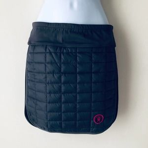 Little Donkey and Andy Grey Puffer Sport Quilted Running Skirt - XS